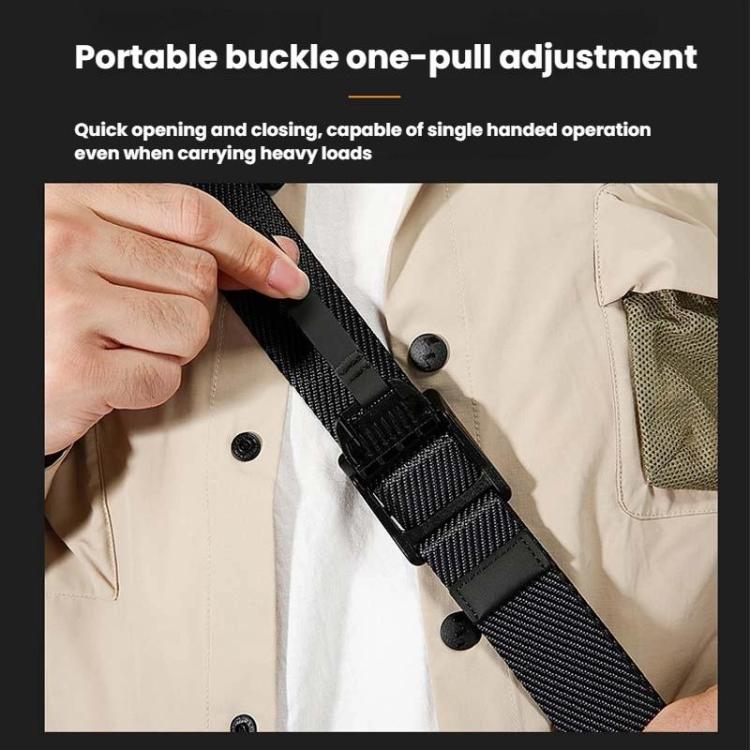 BANGE BG-7851 Men Crossbody Bag Multifunctional Lightweight Casual Commuting Chest Pack Small Shoulder Bag