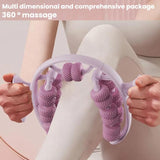 26 Rounds Dual Row Circular Leg Slimming Clamp Arm Massager