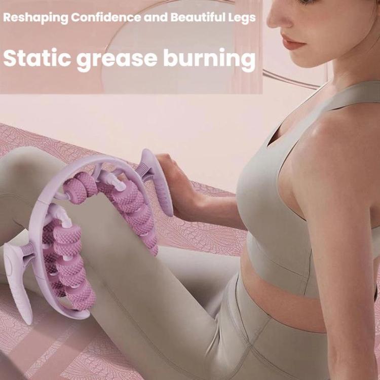 26 Rounds Dual Row Circular Leg Slimming Clamp Arm Massager