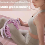 26 Rounds Dual Row Circular Leg Slimming Clamp Arm Massager