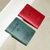 Crazy Horse Leather Passport Holder Ticket Case Travel Document Organizer For Men & Women
