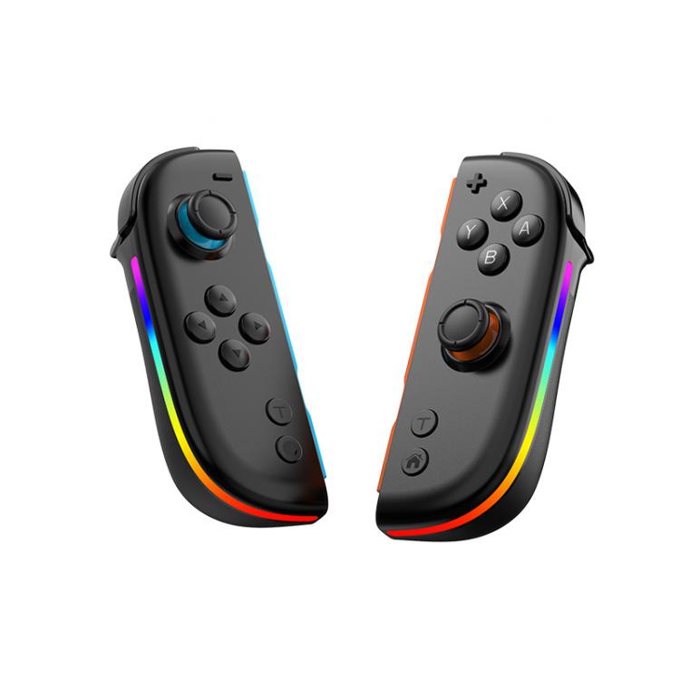 For Nintendo Switch JOY-05 Split Controllers TMR Hall Effect Joysticks, 6-Axis Motion & RGB Lighting