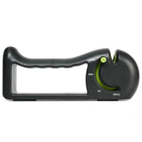 4-in-1 Rotating Knife Sharpener with Coarse/Medium/Fine/Serrated Modes for Kitchen Knives, Scissors, Tools