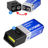 Mini Outdoor Bright Flashlight LED Key Light