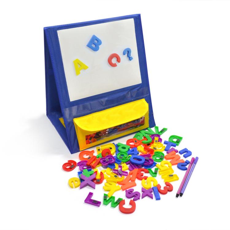 Student Schoolbag Tripod Style Desktop Study Pocket With Erasable Whiteboard For Memorizing Words, With Erasable Whiteboard