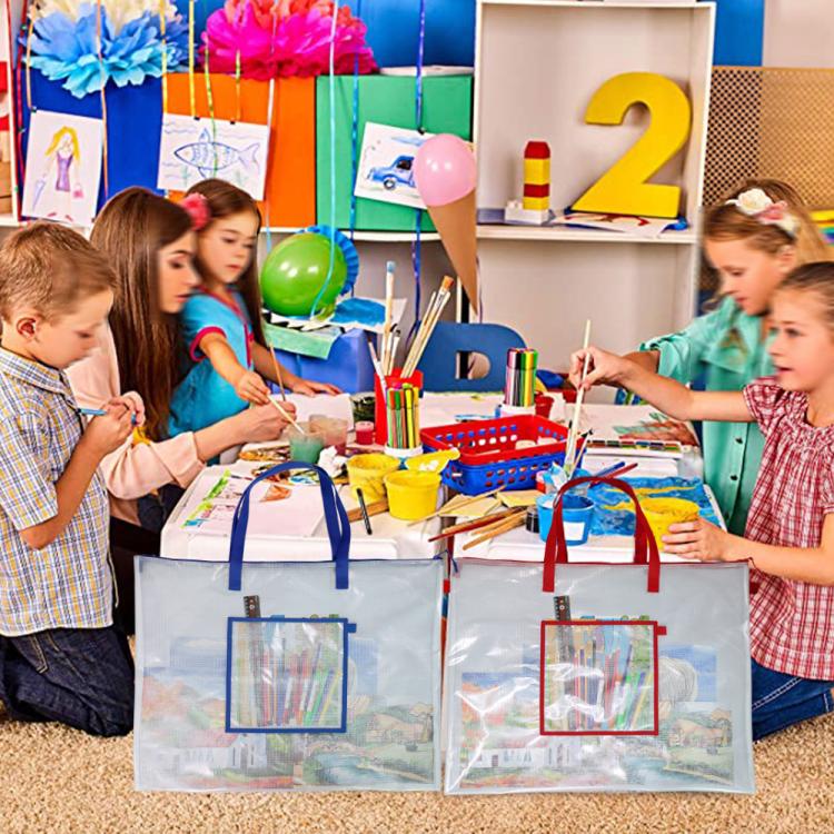 PVC File Storage Painting Bag Beach Bag