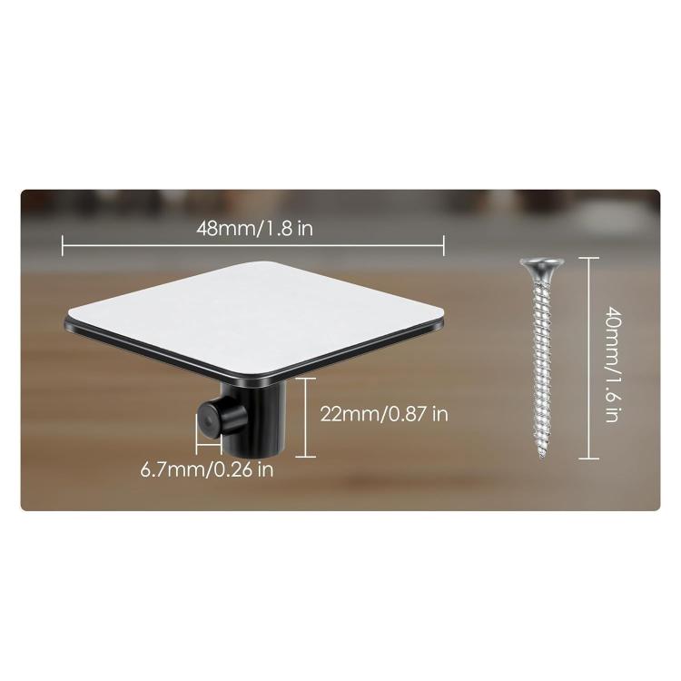 Universal Stand Mixer Attachments Holders Storage Hook Accessory Organizer, 4pcs, 4pcs White