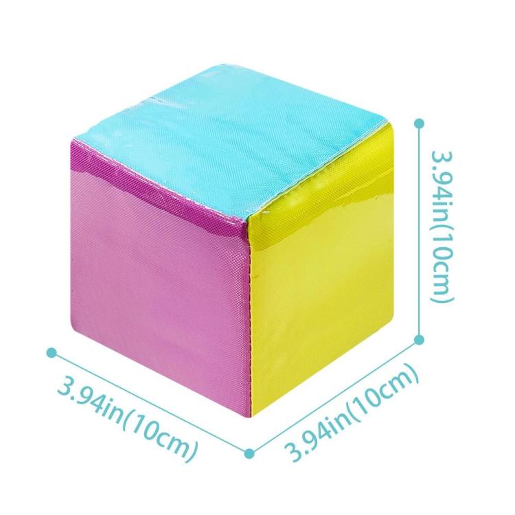 Card Insertable Soft Dice Educational Training Throwing Toy For Children Early Education Enlightenment