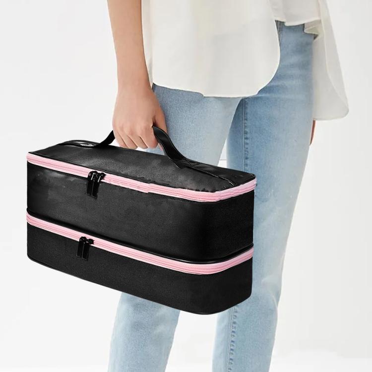 Double Layer Beauty Tool Storage Bag Can Store Hair Dryers Curling Irons Straighteners