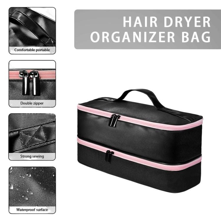Double Layer Beauty Tool Storage Bag Can Store Hair Dryers Curling Irons Straighteners