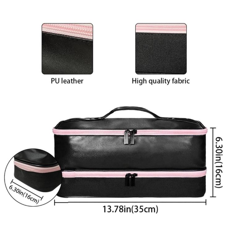 Double Layer Beauty Tool Storage Bag Can Store Hair Dryers Curling Irons Straighteners