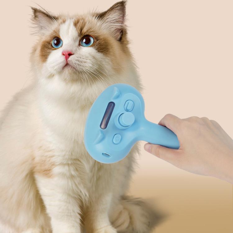 Pet Blue Light Antibacterial Spray Massage Knot Comb