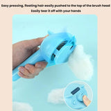 Pet Blue Light Antibacterial Spray Massage Knot Comb