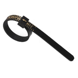 10pcs Portable Ring Measuring Belt Finger Circumference Soft Ruler, White US Standard Black Letters, White US Standard Gold Letters, White US Standard Black Letters Width, Black US Standard Gold Letters, Black US Standard White Letters                 ...