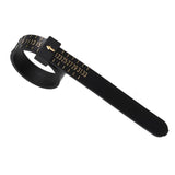 10pcs Portable Ring Measuring Belt Finger Circumference Soft Ruler, White US Standard Black Letters, White US Standard Gold Letters, White US Standard Black Letters Width, Black US Standard Gold Letters, Black US Standard White Letters                 ...