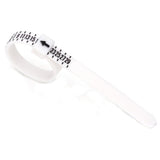 10pcs Portable Ring Measuring Belt Finger Circumference Soft Ruler, White US Standard Black Letters, White US Standard Gold Letters, White US Standard Black Letters Width, Black US Standard Gold Letters, Black US Standard White Letters                 ...