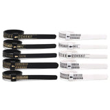 10pcs Portable Ring Measuring Belt Finger Circumference Soft Ruler, White US Standard Black Letters, White US Standard Gold Letters, White US Standard Black Letters Width, Black US Standard Gold Letters, Black US Standard White Letters                 ...
