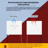 TES1-07103 8V/3A Beauty Instrument Semiconductor Refrigeration Plate, TES1-07103 23x23x3.6mm