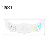 10pcs /Pack Laser Design Freckle Body Art Christmas Temporary Tattoos & Face Stickers, QT-0201, QT-0202, QT-0203, QT-0204, QT-0205, QT-0206, QT-0207, QT-0208, QT-0209, QT-0211