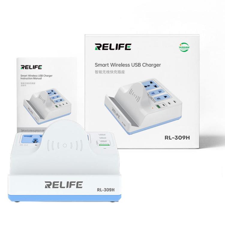 RELIFE RL-309H 72W Smart Wireless Faet Charging Socket, US Plug, EU Plug