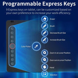 10Moons I6 Digital Drawing Tablet Compatible With Mobile Phones Computers, i6