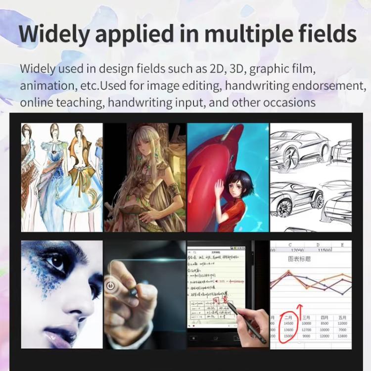 10Moons I6 Digital Drawing Tablet Compatible With Mobile Phones Computers, i6
