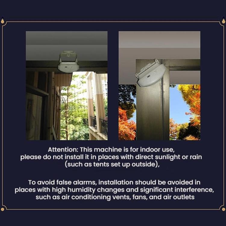 Wireless Infrared Sensor Split Supermarket Welcome Doorbell