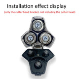 SH71 Shaver Head Bracket Frame for Philips S5531 S7732 S7735 S9932 S9935 S5799 S5587, Shaver Head Bracket