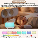 Portable White Noise Sleep Instrument Sleep Aiding Night Light Music Player