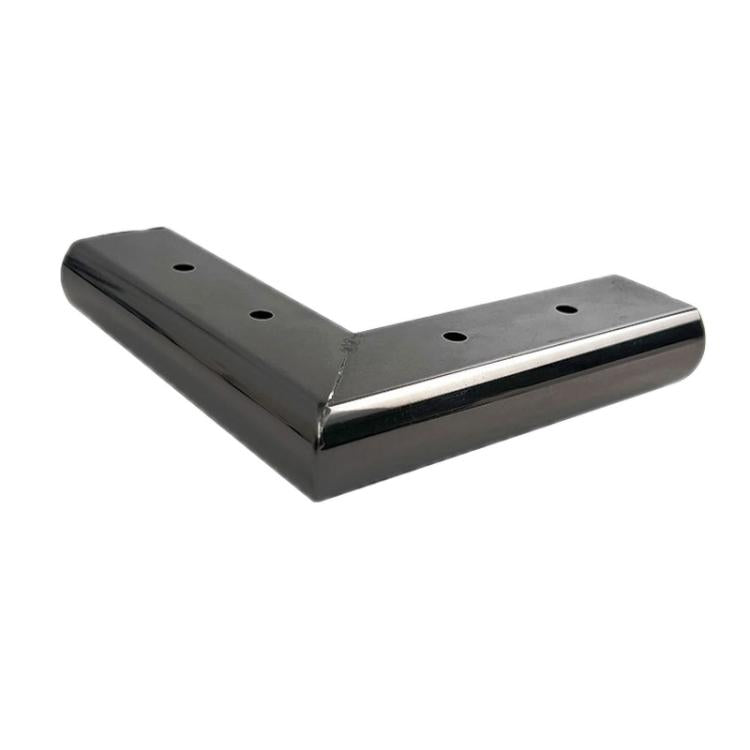 3cm Thick Stainless Steel Sofa Support Heightening Pad, Black Linear Shape, Black Figure-of-Seven Shape, Silver Linear Shape, Silver Figure-of-Seven Shape