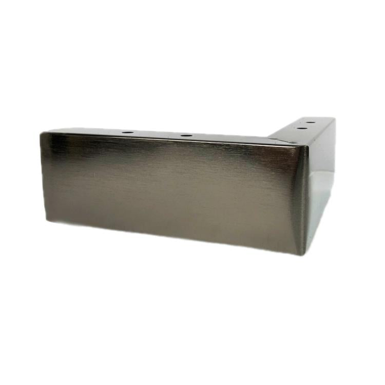 5.5cm Sofa Legs Stainless Steel Heightened Nightstand Support Legs, 7-Shaped Leg (Brushed Gold), 1-Shaped Leg (Brushed Gold), 7-Shaped Leg (Black Titanium), 1-Shaped Leg (Black Titanium), 7-Shaped Leg (Brushed Silver), 1-Shaped Leg (Brushed Silver)