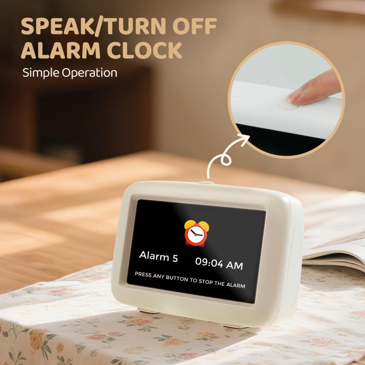 4.3-Inch Desktop Digital Clock With Time And Date For Dementia