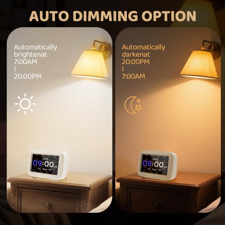 4.3-Inch Desktop Digital Clock With Time And Date For Dementia