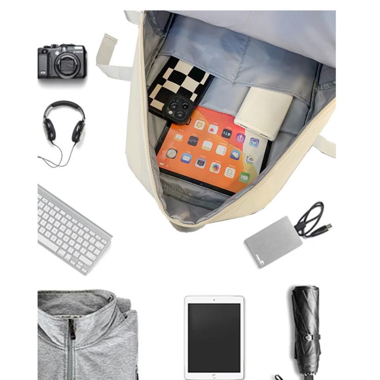 Unisex Large Capacity Lightweight Backpack for College Students Durable Water-Resistant School Bookbag