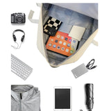 Unisex Large Capacity Lightweight Backpack for College Students Durable Water-Resistant School Bookbag