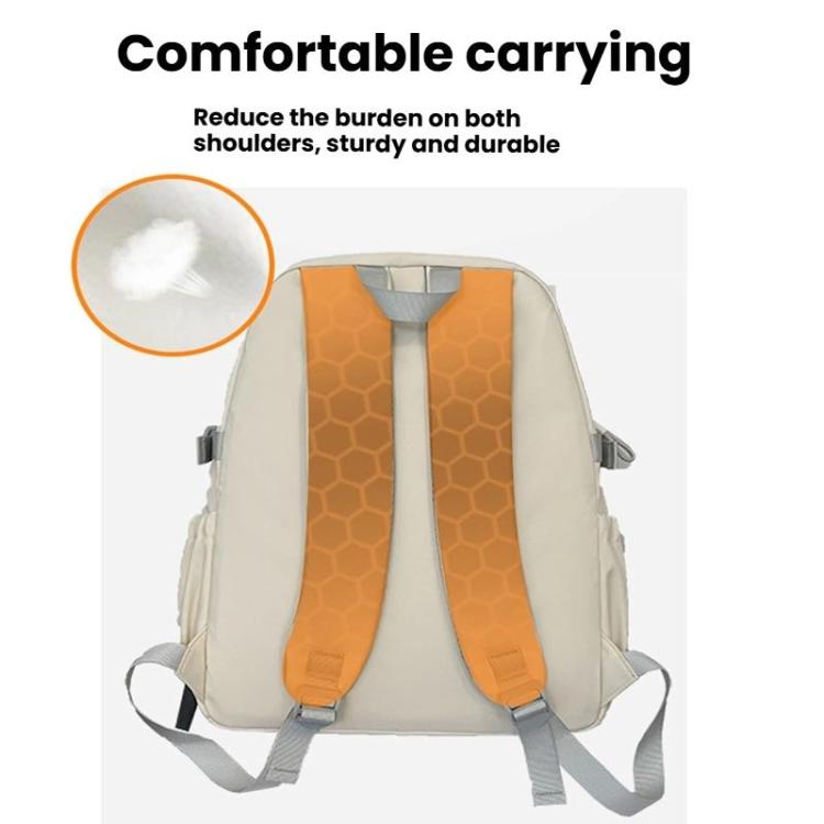 Unisex Large Capacity Lightweight Backpack for College Students Durable Water-Resistant School Bookbag