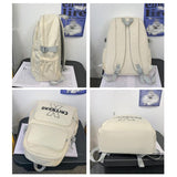 Unisex Large Capacity Lightweight Backpack for College Students Durable Water-Resistant School Bookbag