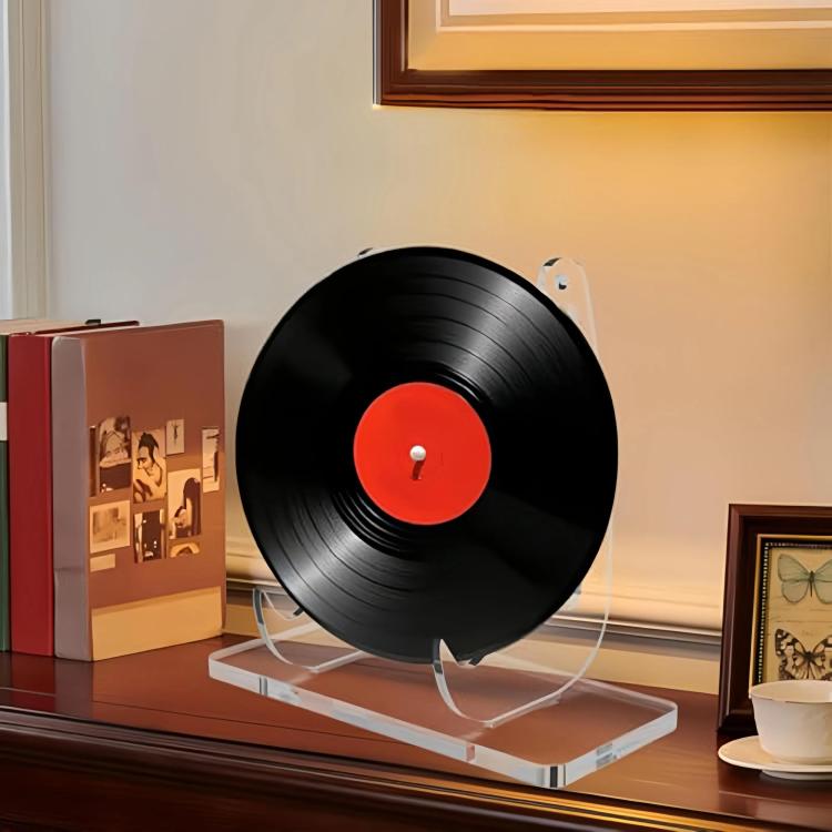Acrylic Picture Frame Stand Dinner Plate Postcard Record Holder, YX187 1pc