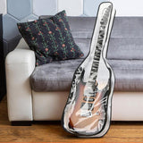 39 Inch Electric Guitar Dust Cover TPU Gig Bag with Dual Zippers Protective Storage Case, 39 Inch