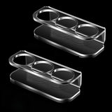 3-Hole Acrylic Tabletop Bottle Storage Stand, 3-Hole