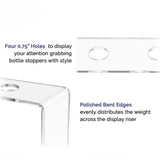 Acrylic Wine Bottle Cork Storage and Display Stand, YX184 1pc, YX184 2pcs /Set