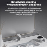 Toothbrush Disinfection Box Punch-Free Razor Rack