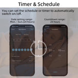 Graffiti WIFI Temperature Dry Contact Switch Module APP Remote Control Switch, Supports Google / Alexa Voice, With 1m Cable, With 2m Cable, Humidity+Integrated 1m Cable
