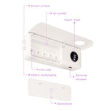 Automatic Flip-Top Drying Toothbrush UV Sterilizer Storage Rack