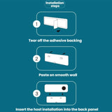 Automatic Flip-Top Drying Toothbrush UV Sterilizer Storage Rack