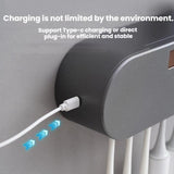 Wall-Mounted Smart UV Sterilization Multifunctional Toothbrush Holder