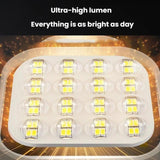 WS-C08 Outdoor Three Level Lighting Camping Lantern Compact Portable Multifunctional Tent Lamp