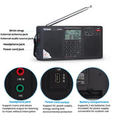 TECSUN PL-398MP Stereo Portable Full-Band Digital Tuning Radio Support SD Card Playback, PL-398MP