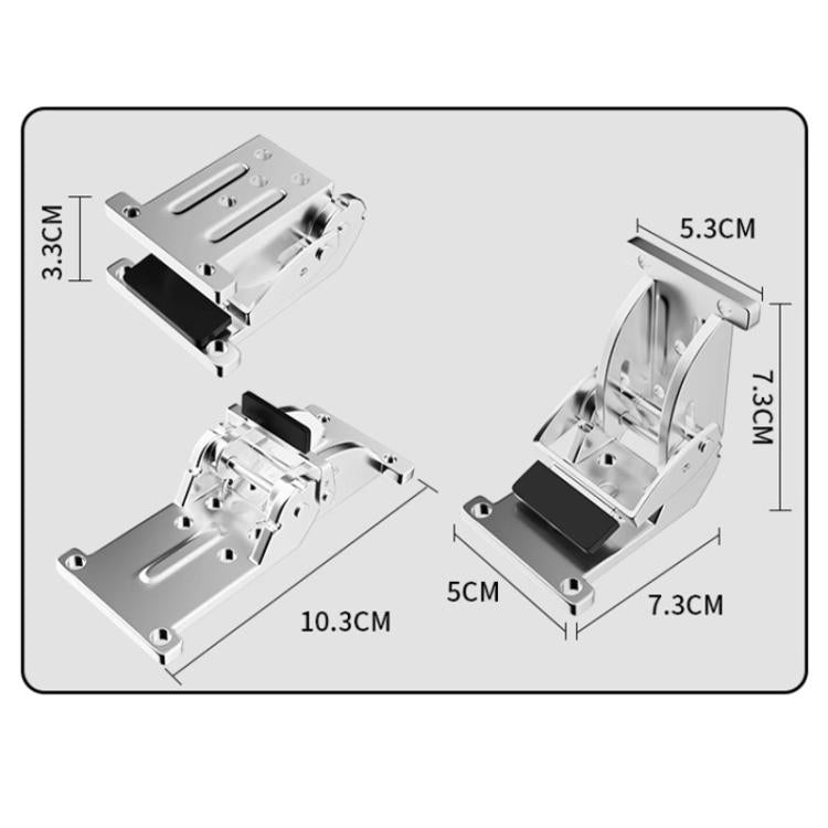 90-degree Self-Locking Folding Hinge Table Chair Bed Leg Foldable Support Brackets
