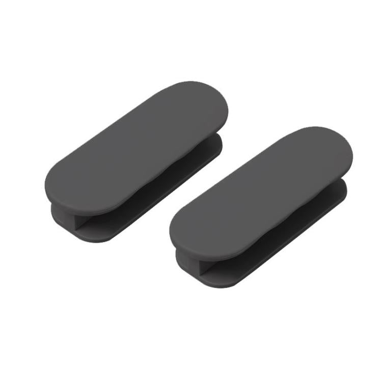 2pcs /Pack No Drill Adhesive Cabinet & Drawer Pull Handles For Glass Windows, Kitchen Doors, Furniture